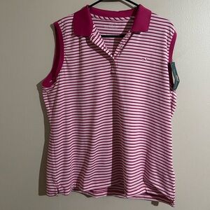 Vineyard Vines Women’s Stripe Golf Polo NWT Size XL
